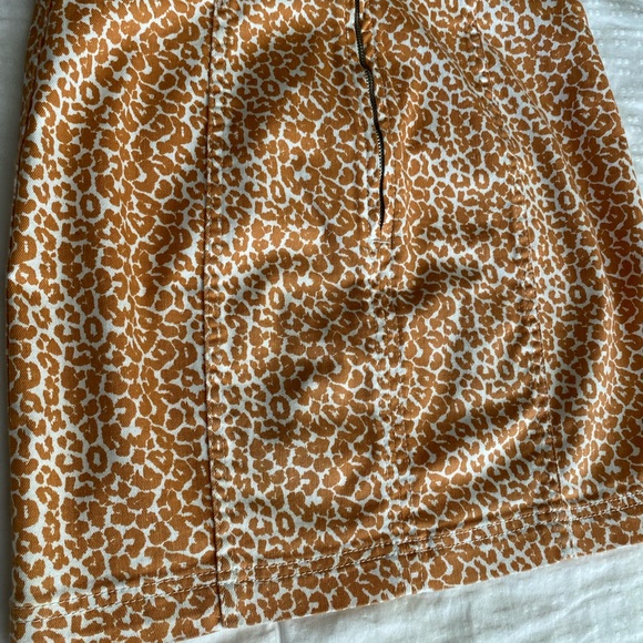 Free People - Modern Femme Leopard Print Skirt - Picture 3 of 6
